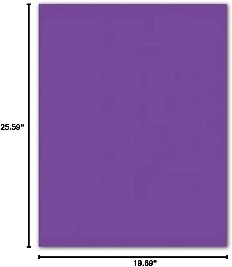 Canson 200040231-25 Sheets of Cardstock, 50 x 65 cm, 185 g, Purple