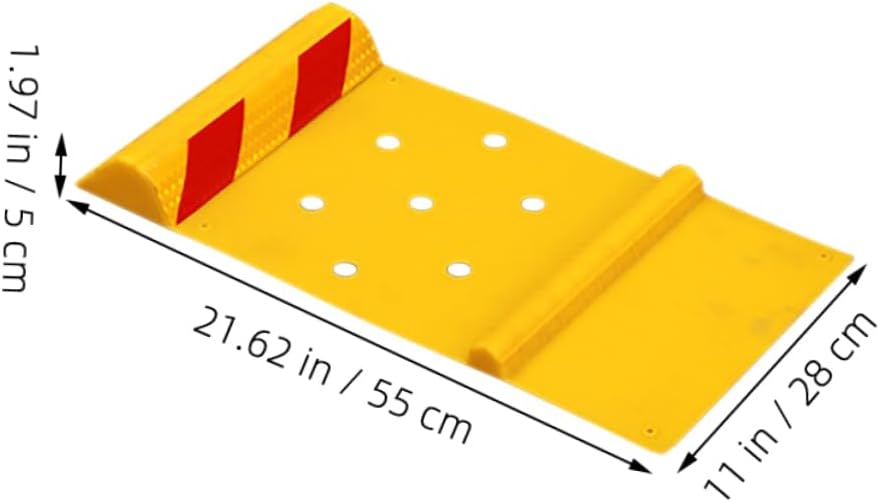 Wheel Chock for Vehicle Tire Parking in Garages and Areas