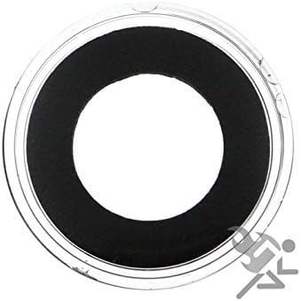 (5) Air-tite 16mm Black Ring Coin Holder Capsules for 1/10oz American Gold Eagles image 4