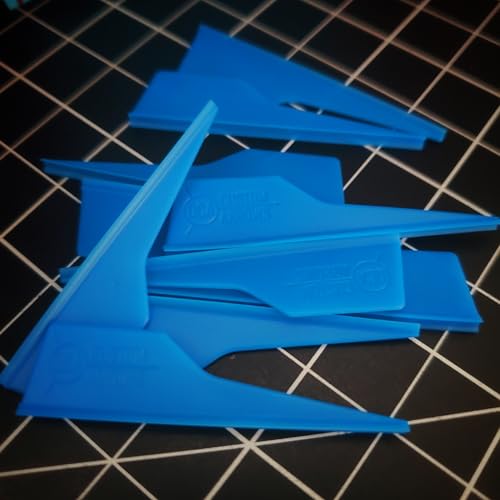 DCA Custom Arrows Mini Sabre Vanes (100, Blue)