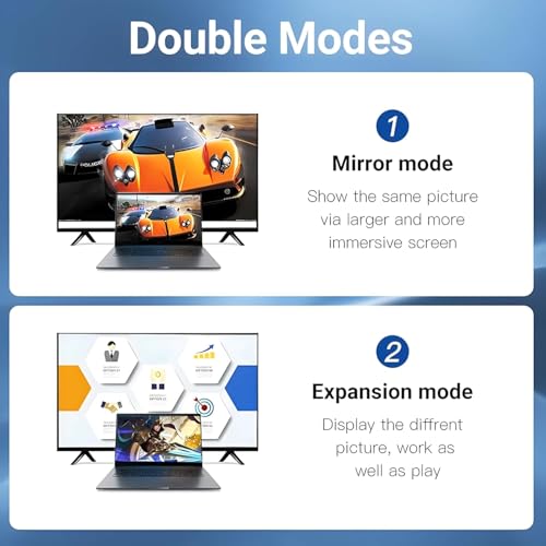 Image of ETZIN DVI to VGA Cable, Active DVI 24+1 to VGA Adapter Cable, DVI-D Male to VG-A Male Converter with Chip, Compatible with DV-I Desktop PC DVD to 15 Pin D-SUB VGA Monitor HDTV Projector EPL-1425CC