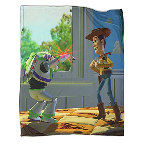 Toy Story Toy Story Manta De Vellón Mantas De Graffiti Reversibles Mantas Suaves Y Cálidas para...