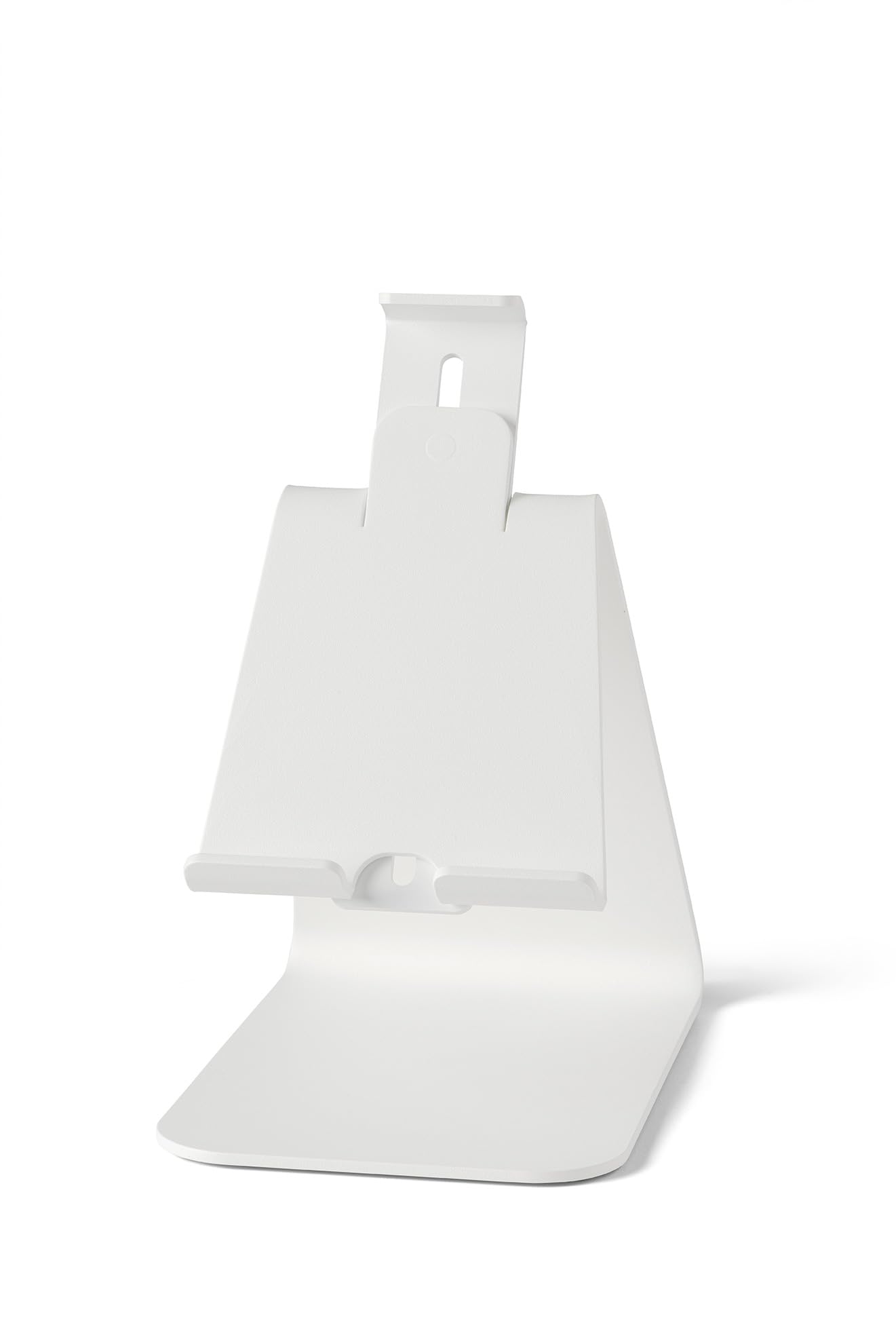 Supporto per Tablet da Scrivania Supporto Universale per iPad & Tablet da 8–13 Pollici – Stand in Metallo Robusto per Ufficio, Cucina & Smart Working – Bianco