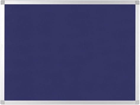 Blue Fabric Surface - Tackable, Sleek Style, Robust - 1 Each - 0.5" x 24"-FA03439214-Office Supplies
