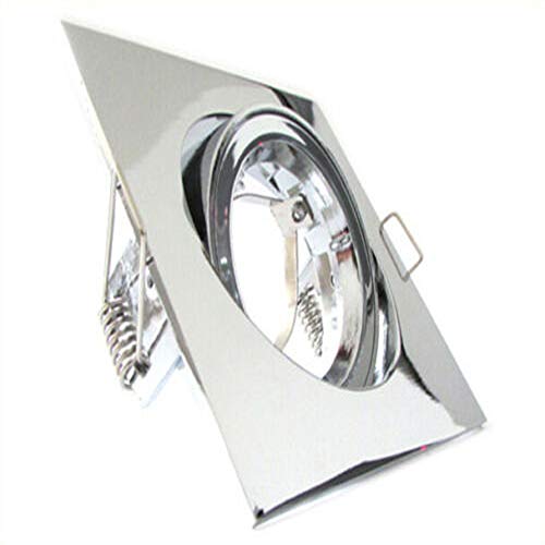 Faretto porta faretto incasso acciaio orientabile