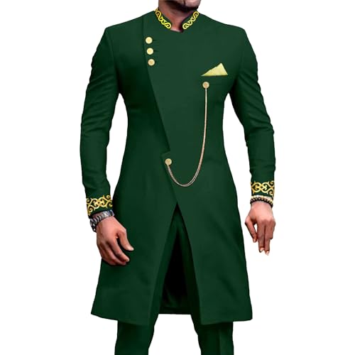 Ensemble Dashiki africain pour homme idéal pour mariages et cérémonies estivales