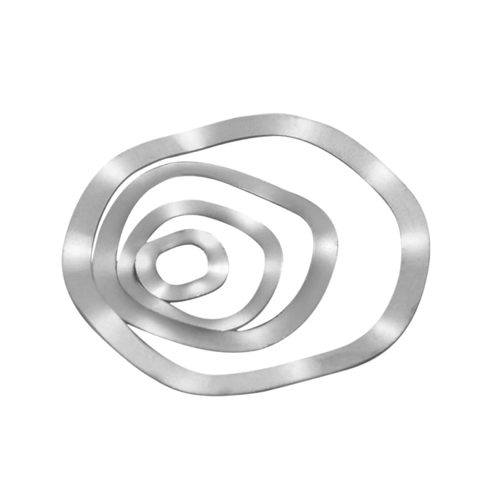ppARK Unterlegscheiben 65 Mangan-Stahl M3 M4 M5 M6 M8 M10 M12 M14 M16 M19 M21 M24 M27-m118 Wellenscheibe 3/5/6/7 Crest Type Dichtung Spring Plain Dichtung Beilagscheiben