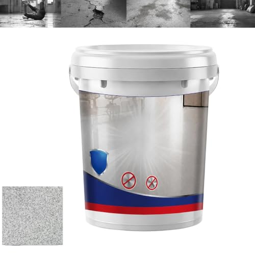 Pintura epóxica para piso 2026, autonivelante, epóxica para piso (gris claro, 1 kg/2.2 libras) miniatura 1