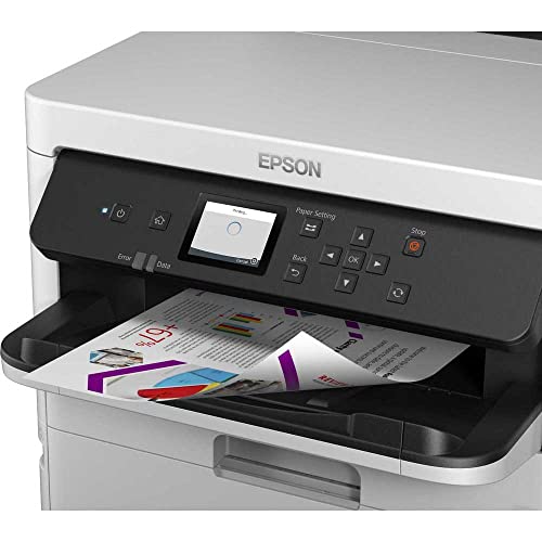 EPSON WORKFORCE PRO WF-C529RDTWIMPRESORACOLORA DOS CARASCHORRO DE TINTAA4/LEGAL4.800 X 1.200 PPPHASTA 34 PPM (MONOCROMO) / HASTA
