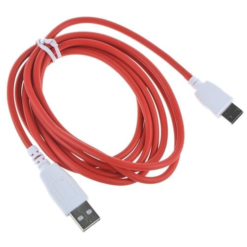 Cable de carga USB de 6.5 pies para tablet Fuhu Nabi DreamTab miniatura 1