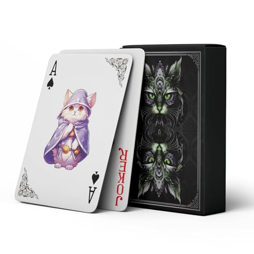 Baraja de Poker The World of Cats con 54 Cartas