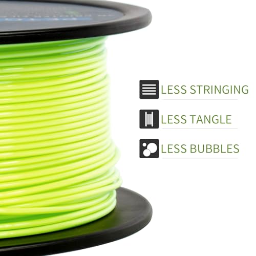 Image of PETG Filament 1.75mm Apple Green 1KG Spool, Consistent Diameter + /-0.02mm 3D Printer Filament Vacuum Packaging