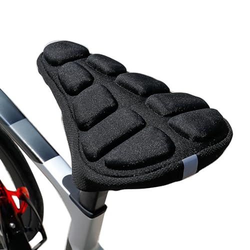 EVA Bike Seat Cover Padded Bicycles Covers Comfortable Exercise Bike Seat Cushion Cover for Cycling Mountain Bike Bike Seat Covers Bike Cover Bike Cushion