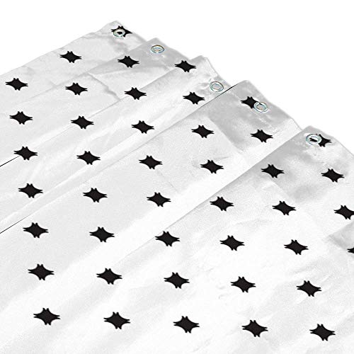 Rideau de douche rideaux de bain imperméables abstraits en polyester
