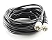 CablesOnline , 20ft RG8x Coax UHF (PL259) Male/Male 50 ohm Antenna Cable , R-U020