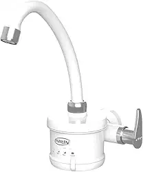 Torneira Registro Elétrica Plus Bica Alta Parede Para Cor Cozinha Cor Branca/Cromado 4 Temperaturas 5500W/220V Durín