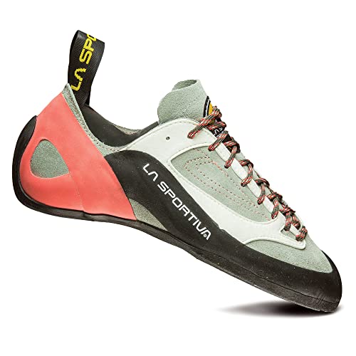 Image of La Sportiva Finale Climbing Shoe - Women's Grey /Coral 35