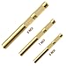 Generic 61360 3 Pc. Brass Drift Punch Set，3/4, 1/2, 3/8 in. 25075 25076 25077, Gold
