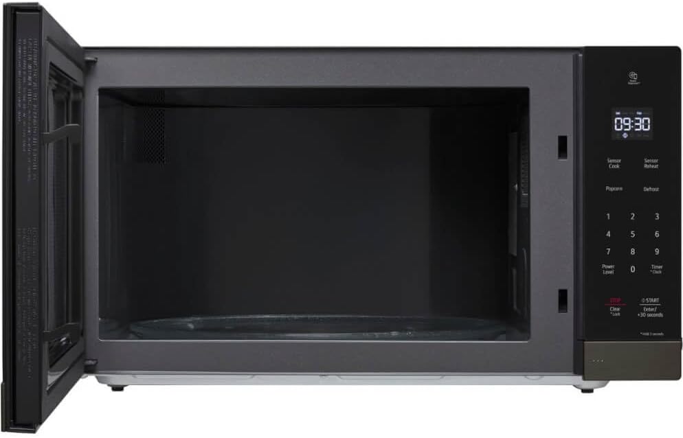 LG NeoChef 2.0 cu. ft. 1200-Watt Countertop Microwave in Black Stainless Steel with Smart Inverter MSER2090D
