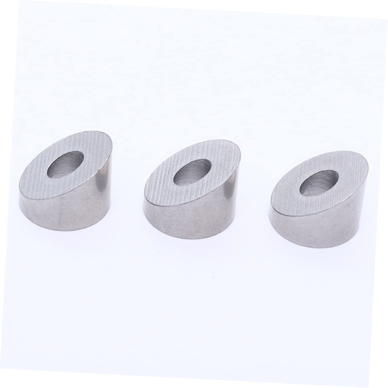 10pcs Angle Beveled Stainless Steel Washers for Cable Railing Stainless Steel Easy to Install for DIY Projects and Outdoor Use