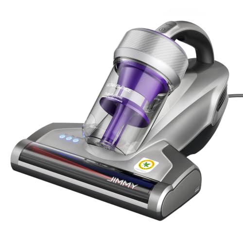 Jimmy JV35 Aspirador Antiácaros con Luz UVC, 14 kPa de Succión Potente para Colchones, 700 W, Calentamiento Rápido en 5 Segundos, Filtro Incluido