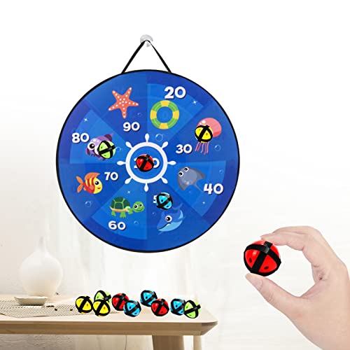 Bersaglio per freccette per bambini in velcro per