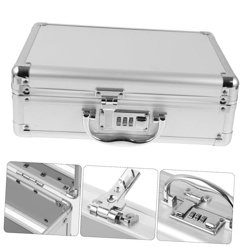 Mallette à outils aluminium DOITOOL avec serrure à code et grande capacité