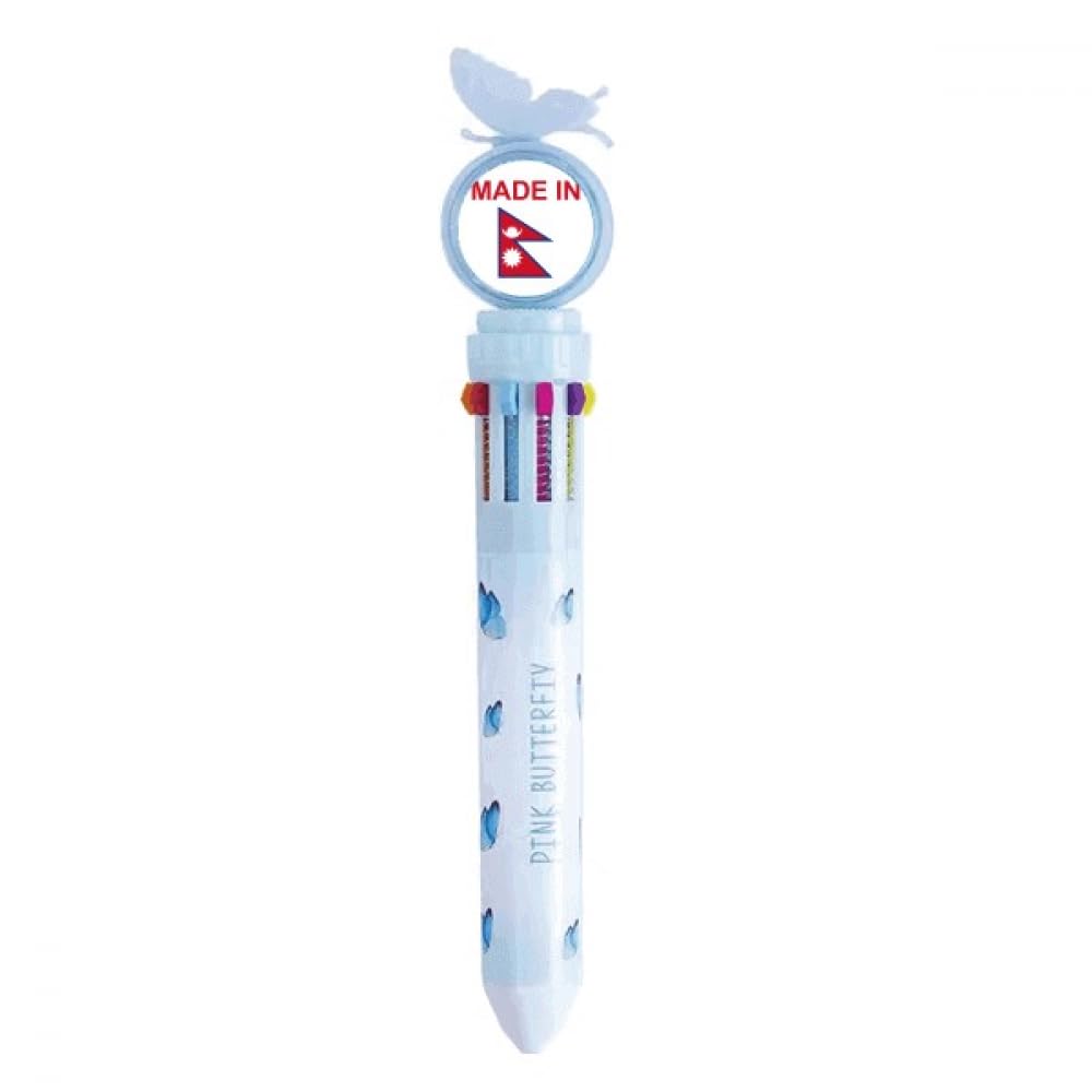 Stylo à bille rétractable multicolore pour ne plus perdre de temps en classe