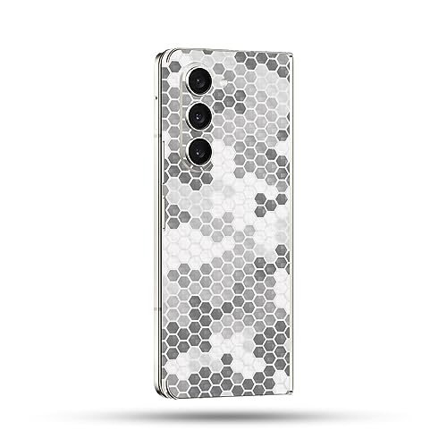 Image of MightySkins Skin Compatible with Samsung Galaxy Z Fold 5 Full Wrap - Puppy Fall | Protective, Durable, and Unique Vinyl Decal wrap Cover | Easy to Apply, Remove, and Change Styles | Made in The USA