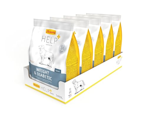 Josera Help Weight & Diabetic Hund Trockenfutter 5x900g