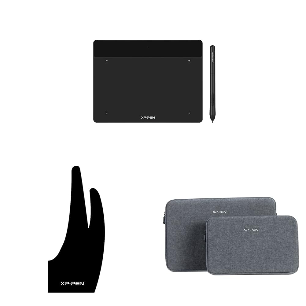 XP-Pen Deco Fun S Black Graphics Tablet 6.3 × 4 Inch Pen Tablet with 8192 Levels Pressure Sensitivit-picture-27