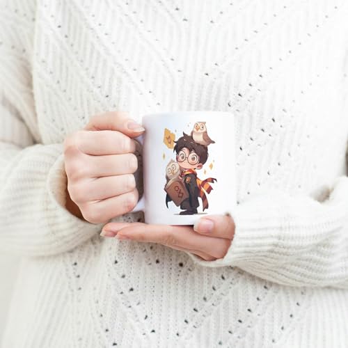 Image of Harry Potter Theme Printed Coffee Mug For Gift|Kids Boy Girl Friend|Birthday|350ml (9)