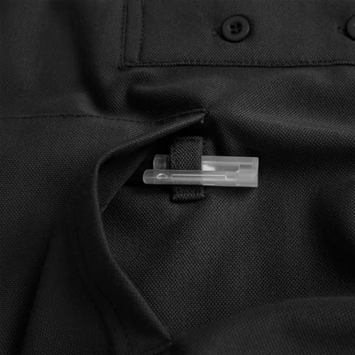 Polo Pique para Hombre Tallas Grandes y Altas, Camisa de Golf Dry Fit con Bolsillo en el Pecho, Mezcla de Algodón de Secado Rápido y Transpirable miniatura 5