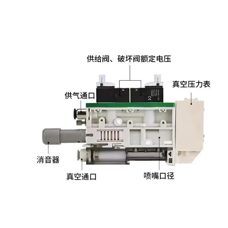 Générateur de vide ZK2 combiné pour stopper les pertes d'air comprimé - 3