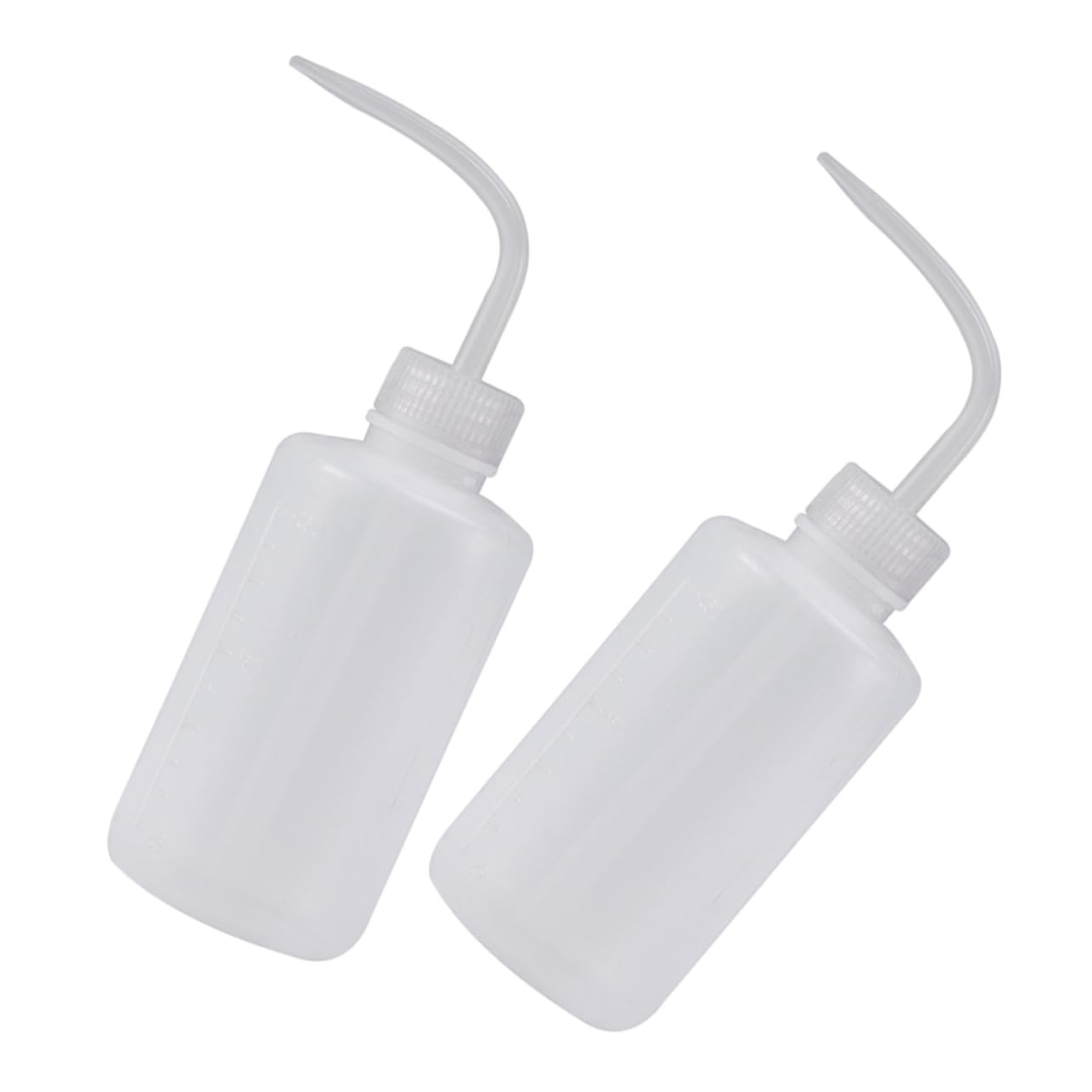 OSOLADY Versatile Squeeze Bottles 2 Pack Pp Material Pointed Spout for Cleaning Watering Plant Care