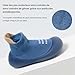 Bearbay Baby Sock Shoes Baby Walking Shoes Infant Non-Slip Breathable Slippers with Soft Rubber Sole Baby Boys Girls Sneakers Grey