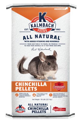 Chinchilla Pelleted Feed - 50 lb Bag