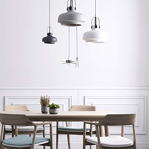 BESPORTBLE 2Pcs Ventilador de Teto Ventilador Puxa Cadeia Cadeia Pingente Lâmpada Lustre Gota Cadeia