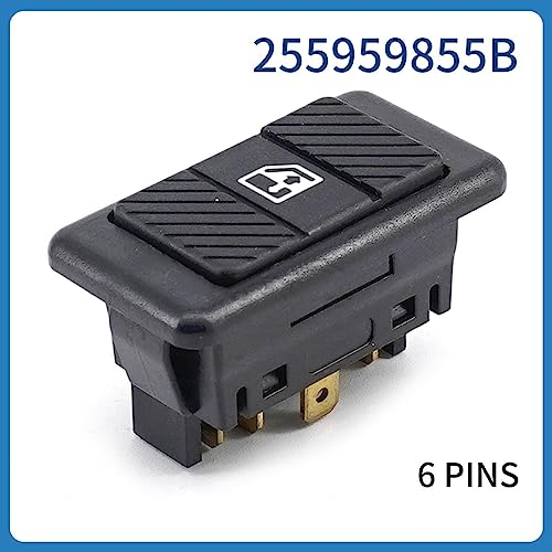 Interrupteur lève-vitre électrique réactif à 6 broches pour VW LT35 Bus