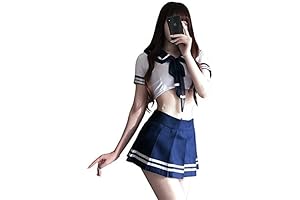 Enthralling AllHoo Schoolgirl Uniform Cosplay
