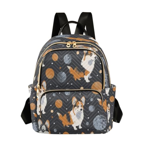 Sac à dos chiens mignons lune : le mini sac ado anti-fatigue