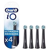 Im Lieferumfang enthalten: 4 Oral-B iO Black Ultimative Reinigung Aufsteckbürsten (aus hygienischen Gründen einzeln verpackt)