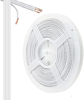 Aroidful 32.8ft/10M 4 Pin LED Strip Light Extension Cable, LED RGB Cable 22AWG, 4 Pin LED Wire RGB Strip Extension Cable for 5050 3528 2835 Strip Lights (White)