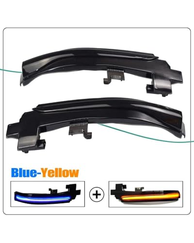 Feu arrière pour V40 CC S60 clignotant bleu-jaune 2012 2015