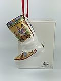 Motiv: Eisenbahn. Hutschenreuther Porzellan Weihnachtsstiefel Stiefel 2007 OHNE Originalverpackung NEU 1.Wahl