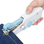 Machine à coudre à main pour débutants électrique portable Mini Kit de machines à coudre à main pour adultes et enfants pour le pointage rapide pour le hemming et les patchs