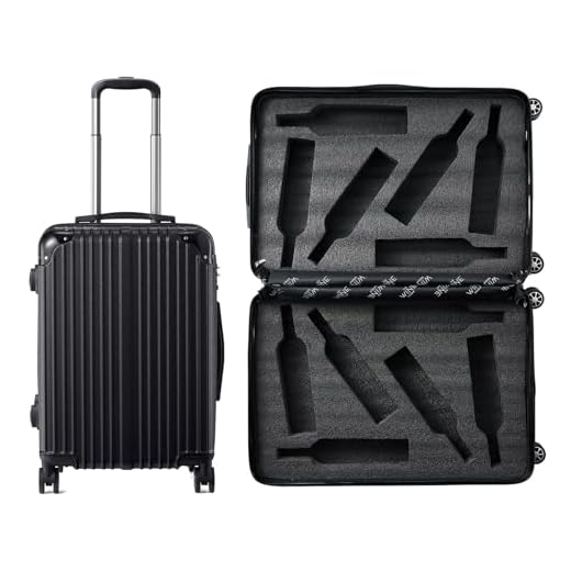 Wine Bottle Suitcase for Traveling Enthusiasts