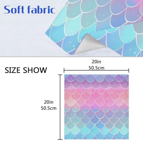 Servilletas de Tela Multicolor 20x20 pulgadas Pack x6 miniatura 6