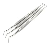 Hollenback Dental Wax Carver Instrument Amalgam Plugger Set of 3 Ends 1/2, 3 and 3s