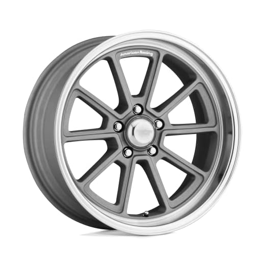 American Racing VN510 Custom Wheel - 18" x 10", 12 Offset, 5x127 Bolt Pattern, 78.3mm Hub - Vintage Silver